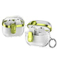 Transparent Case For Samsung Galaxy Buds 3 Pro/ Buds 3 Cover Lock buckle electroplating anti fall protective Galaxy Buds3 Cover