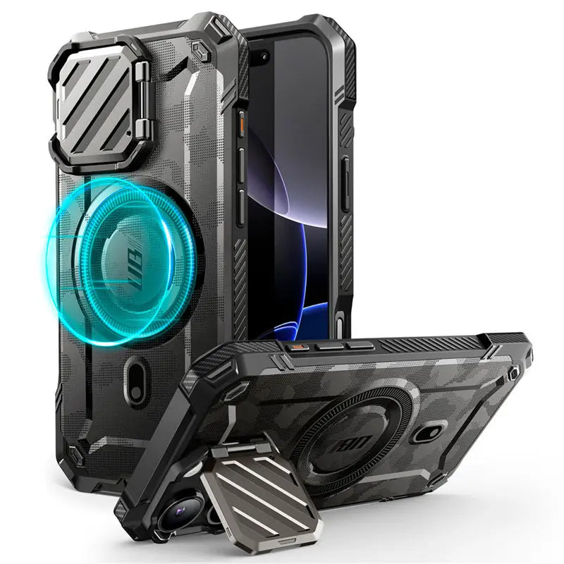 SUPCASE For iPhone 16 Pro Case 6.3" 2024 UB Mag XT Heavy Duty Rugged Strong Magnetic Phone Case with Camera Cover