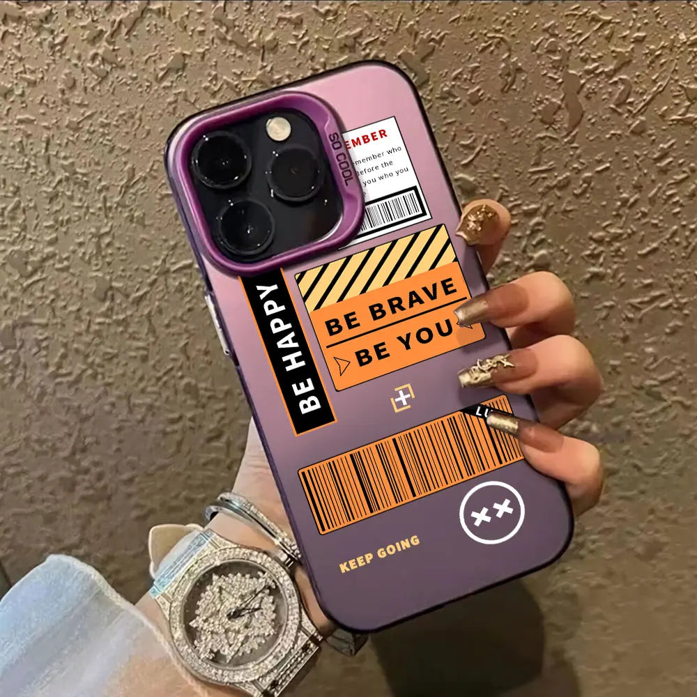 Case For Honor X6B X9B X8B X7B X7A X8A X9A X50I Label Letters Luxury Silver IMD Phone Case HonorX7B 4G X9A 5G Back Cover Fundas - Caseverse