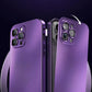 Luxury Aluminum Metal Frame Phone Case For iPhone 16 15 14 13 12 Pro Max Plus Camera Lens Glass Protect Shockproof PC Back Cover