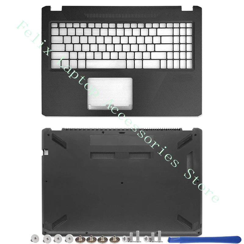 New Laptop Housing Cover For X570 X570U X570UD YX570U YX570 LCD Back Cover/Front Bezel/Palmrest/Bottom Upper Top Case