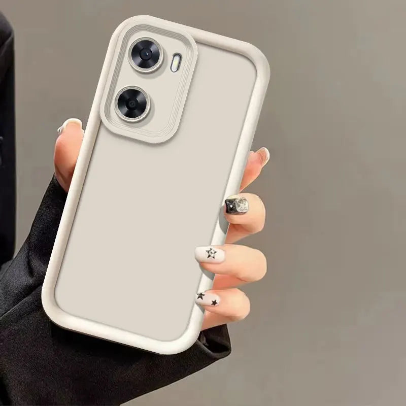 For OPPO A57S A57E A54 A53S Case Full Package Matte Anti Drop Soft Silicone Back Cover For OPPO A38 A36 A32 Bumper Phone Case - Caseverse