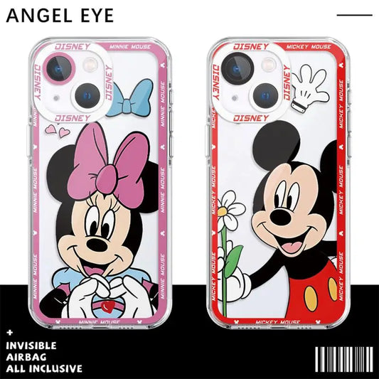 Disney Mickey Minnie Mouse- Phone Case for Motolora Moto Edge 40 5G G32 G72 G73 G71 G52 G22 Soft Cover - Caseverse