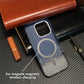 3D Pixel Relief Carbon Fiber Texture Magsafe Phone Case for iPhone 16 15 14 13 Pro Max Wireless Charging Alloy Lens Hard Cover