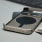 Aluminum Alloy Leather Magnetic Phone Case For iPhone 16 16pro 15 14 Pro Max Wireless Charging Metal Frameless Shockproof Cover