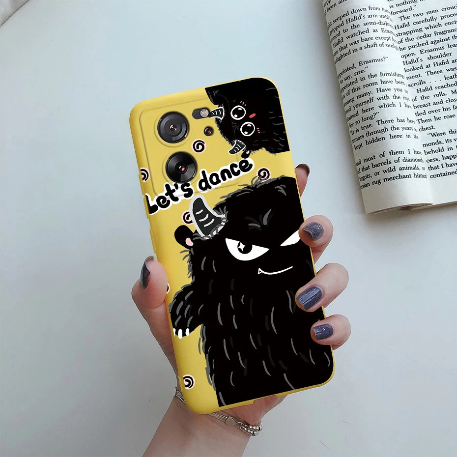 For Xiaomi 13T Pro Case Fashion Marble Astronaut Silicone Phone Cases For Xiaomi Mi 13T Mi13T 13 T Pro 5G Protection Back Cover - Caseverse