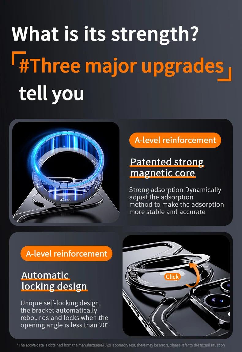 Shockproof Phone Case Z Shape Metal Frame for iPhone 16 Pro 15 14 13 Pro Max Plus Full Aluminium Alloy Magnetic Bracket Cases
