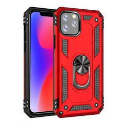 Armor Shockproof Case for iPhone 16 15 14 Plus 13 12 11 Pro Max Magentic Ring Finger Holder Military Grade Case for iPhone Cover