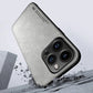 Luxury Leather Case For iPhone 15 14 13 Pro Max Cover With Metal Plate Support Car Hold For iPhone 15 14 13 Pro 11 12 case