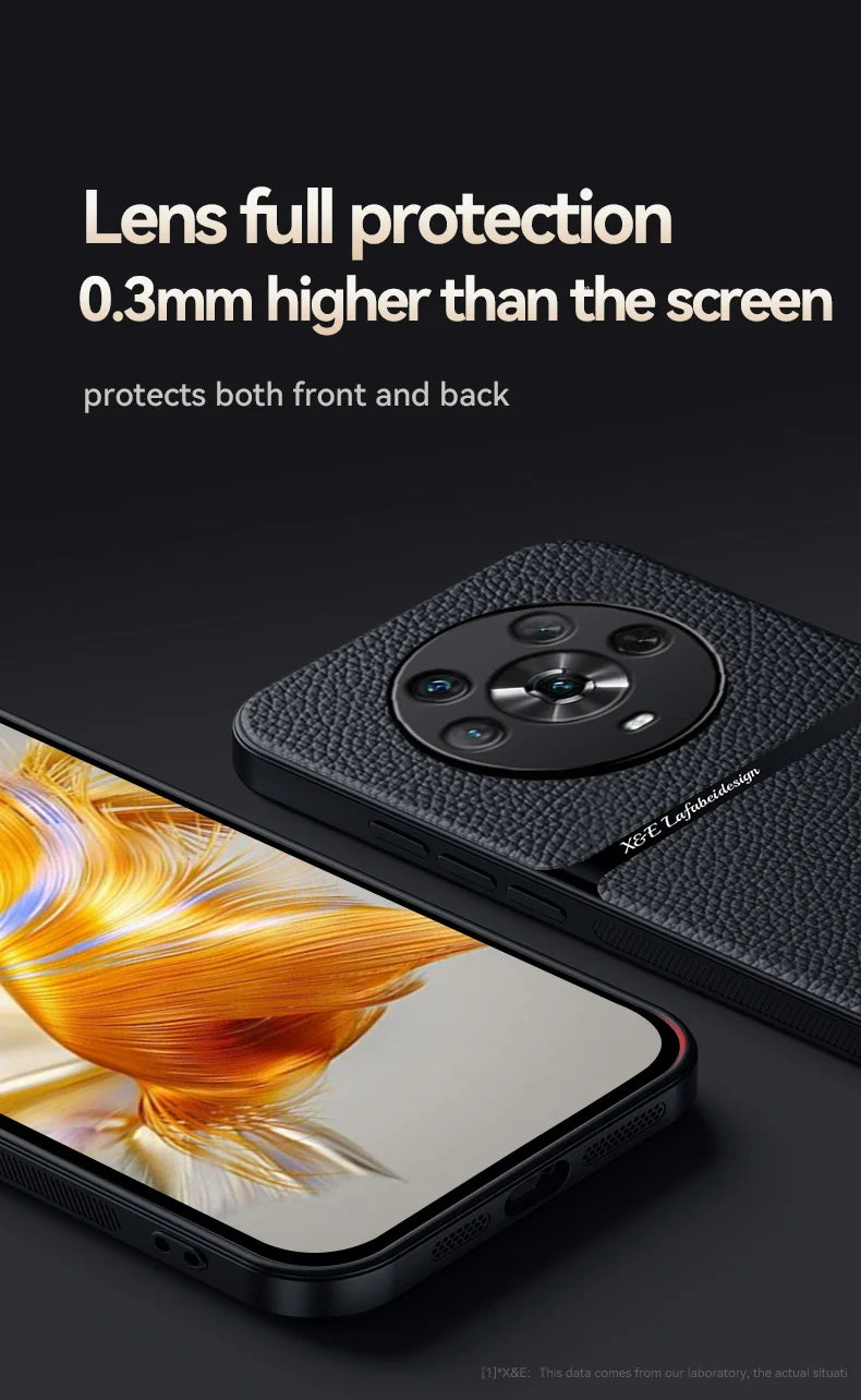 For Honor Magic4 Pro Build-in Magnet Metal Plate Car Holder Phone Case Honor Magic 4 Pro 4Pro Magic4 Silicone Leather Back Cover