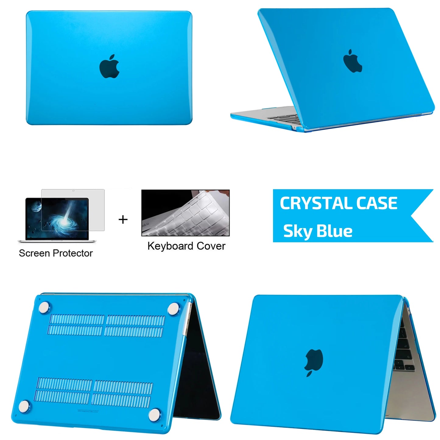 Laptop Case for Macbook Air 13 A2337 2020 A2338 M1 Chip Pro 13 2022 M2 Air 13.6 M2 for Macbook Pro 14 case M4 2023 M3 Pro 16