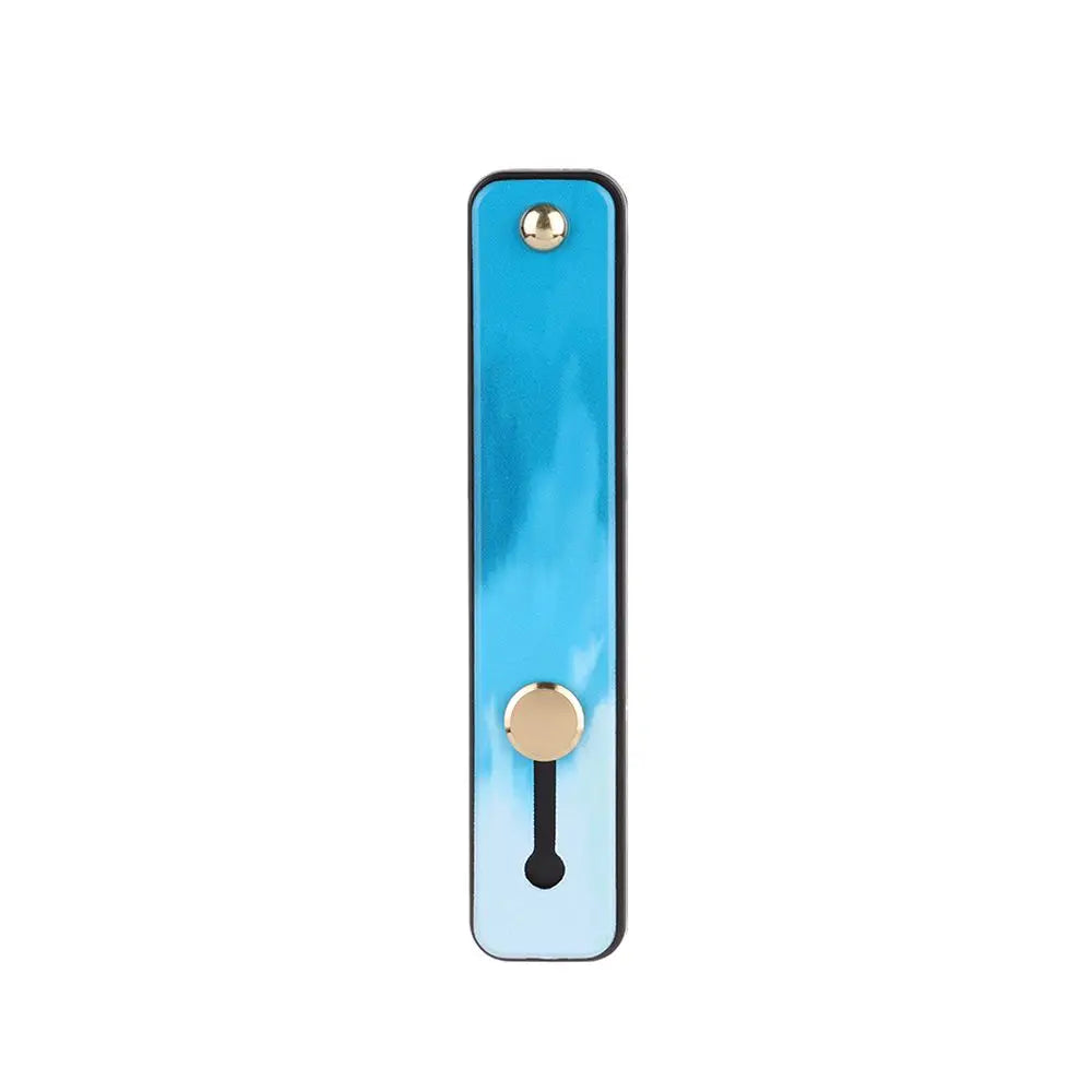 Push Pull Rainbow Phone Grip Silicone Phone Stand Finger Ring Holder Finger Strap Bracket Portable Telescopic Wrist Band - Caseverse