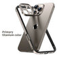 Camera Protection + Hybrid Silicone Frame Aluminum Metal Phone Case For iPhone 16 Pro Max 15 14 13 Better Heat Bumper