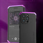 Metal Frame PC Phone Case for IPhone 13 12 14 15 Pro Max Aluminum Anti-collision Strip Silica Gel Back Cover for IPHON 15 Promax