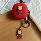Cartoon Silicone Bluetooth Earphone Protective Case Suitable for SHOKZ OpenFit 2 T920 Scratch Resistant Earphone Case