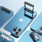 Metal Folding Phone Holder Alloy Invisible Back Stick Phone Desktop Holder Portable Mobile Support Phone Stand for iPhone Xiaomi - Caseverse