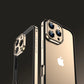 Camera Protection + Hybrid Silicone Frame Aluminum Metal Phone Case For iPhone 16 Pro Max 15 14 13 Better Heat Bumper