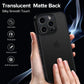 Military Grade Heavy Shockproof Case For iPhone 16 15 14 13 12 11 Pro Max Plus Transparent Black Matte Hybrid Hard PC Cover Soft - Caseverse