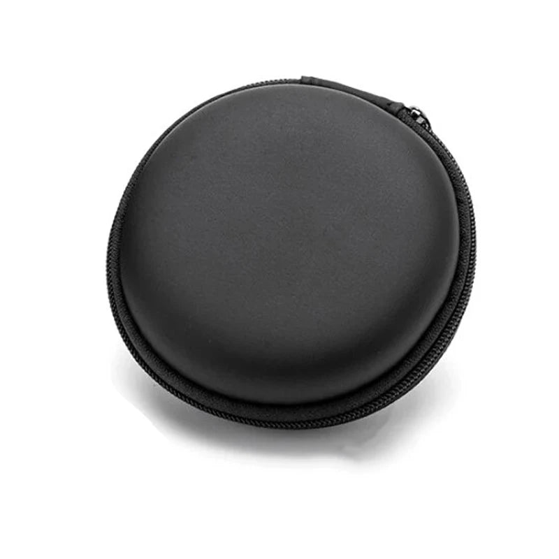 Bluetooth Headset Headphone Hard Case for Wired Earphones Storage Bag Case Portable Travel Shockproof Earbuds Carrying Pouch Bag
