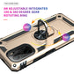 Cover Case for POCO F3 Armor Rugged Military Shockproof Ring Holder Magnet Phone Case for Xiaomi POCO F3 F 3 5G - Caseverse