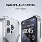 Metal Rimless Phone Case For iPhone 13 14 15 Pro Max Aluminum Removable Heat Dissipation Armor Phone Cover For IPHON 15 Promax