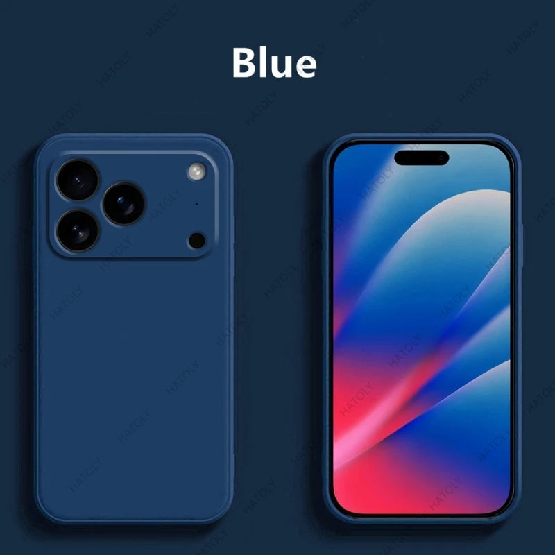 Liquid Silicone Case For iphone 17 Pro Max For iphone 17 17 Pro 17 Pro Max Cover TPU Shockproof Protective Cover iphone 17 Air