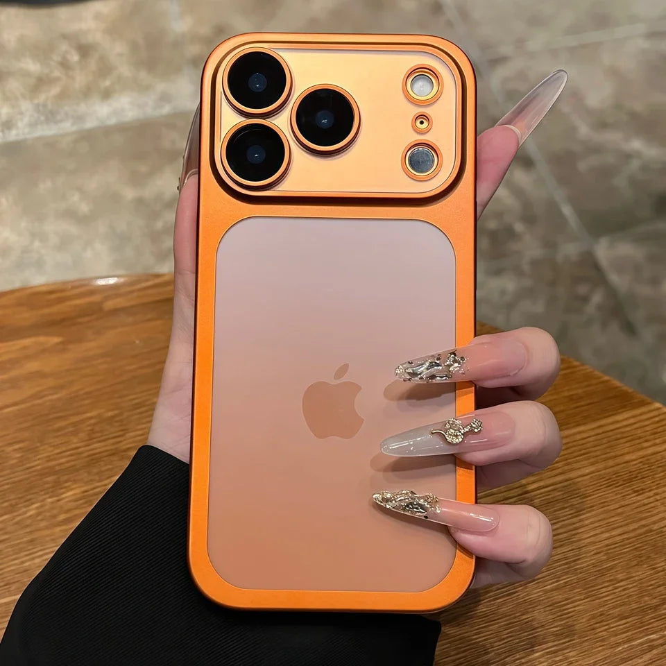 Ultra-thin Phone Case for iPhone 17 Air 16E 14 15 16 13 Pro Max Plus 16Pro 17Pro Max Matte Official Shockproof Protector Cover