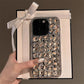 Full Screen Rhinestone Gemstone Phone Case for iPhone 16 15 14 13 12 11 Pro Max