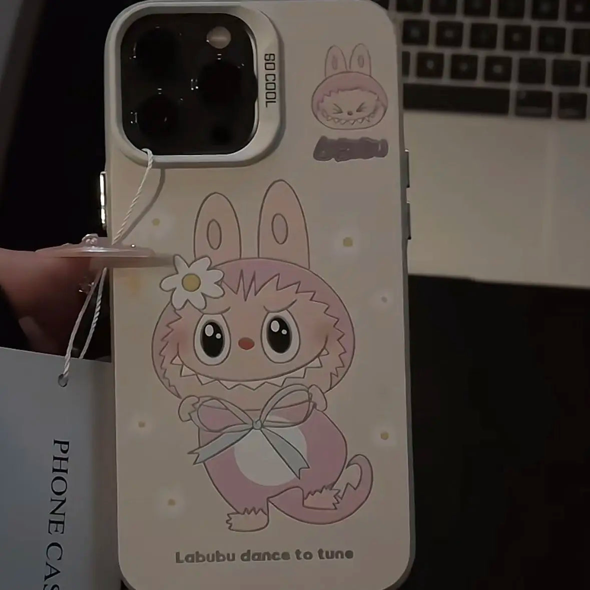 Y2K Lovely Labubu Kawaii Hot Phone Case For iPhone 16 15 14 13 12 11 Pro Max X XR XSMAX 8 7 Plus Candy Shockproof Back Cover - Caseverse
