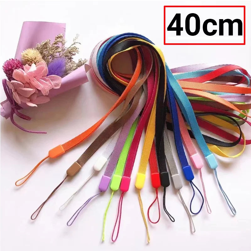 Lanyard Nylon Multi-purpose Hanging Neck Long Rope for Mobile Phone Portable Game Consoles Pass Cards Lanyard String Holders