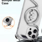 Eary Minimalist Phone Case for iPhone 16 Pro Max with Magsafe Metal Frameless Bumper Military Grade Shockproof Protector Cover
