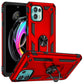 Cover Case for Moto Motorola Edge 20 Lite Shockproof Armor Rugged Military Protective Ring Holder Magnet Phone Case - Caseverse