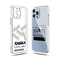 XANAX Chill Pill Phone Case For iPhone 15 14 13 12 11 Mini Pro Max X XR XSMax 6S 6 7 8 Plus SE20 Transparent Cover - Caseverse