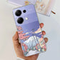 For Xiaomi Poco M6 Pro 2024 Case New Fashion Marble Cartoon Cover Soft Clear Silicone Funda For Xiaomi Poco M6 Pro 4G Phone Case
