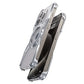 Metal Frameless Magsafe Magnetic Holder Phone Case For iPhone 16 15 14 13 Pro Max 16promax Aluminum Alloy Frame Shockproof Cover