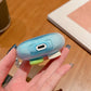 3D Flower Fruit Pattern Headphone Case For Xiaomi Redmi Buds 6 Buds 5 Pro Buds4 Active Buds 4 Lite Cover With Lovely Keychain