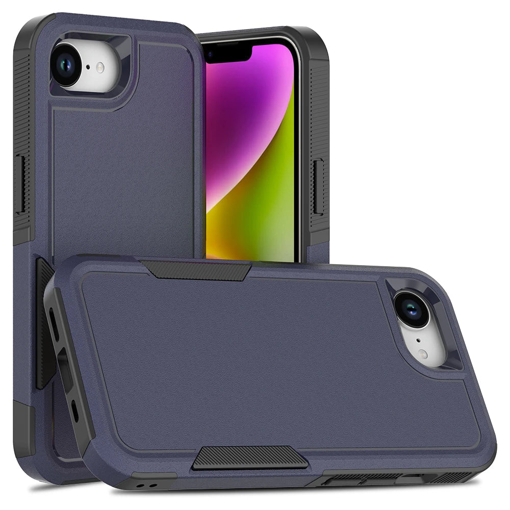 New TPU/PC Case for iPhone 16e / 16 Pro Max - Military Grade Shockproof Phone Cover Hybrid Armor Dual Layer Protection Shell - Caseverse