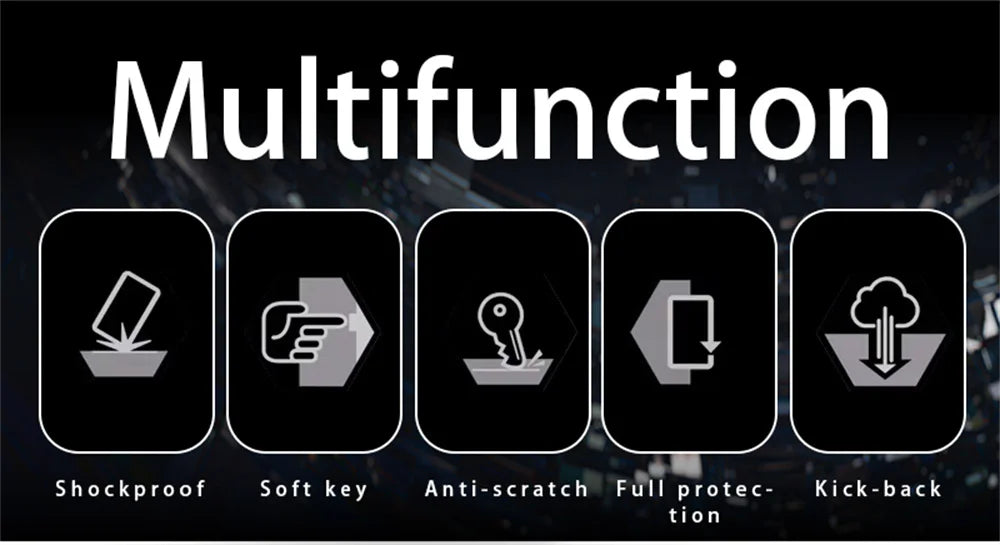 Luphie Rugged Phone Case Military Grade Armor Shell For iPhone 15 14 13 Pro Max Shockproof Metal Fundas - Caseverse
