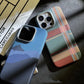 Magnetic Kevlar Carbon Fiber Pattern For iPhone 16Pro 15 Pro Max 14 13 12 Pro Plaid Personalized Phone Case For 12 13 14 Pro Max - Caseverse