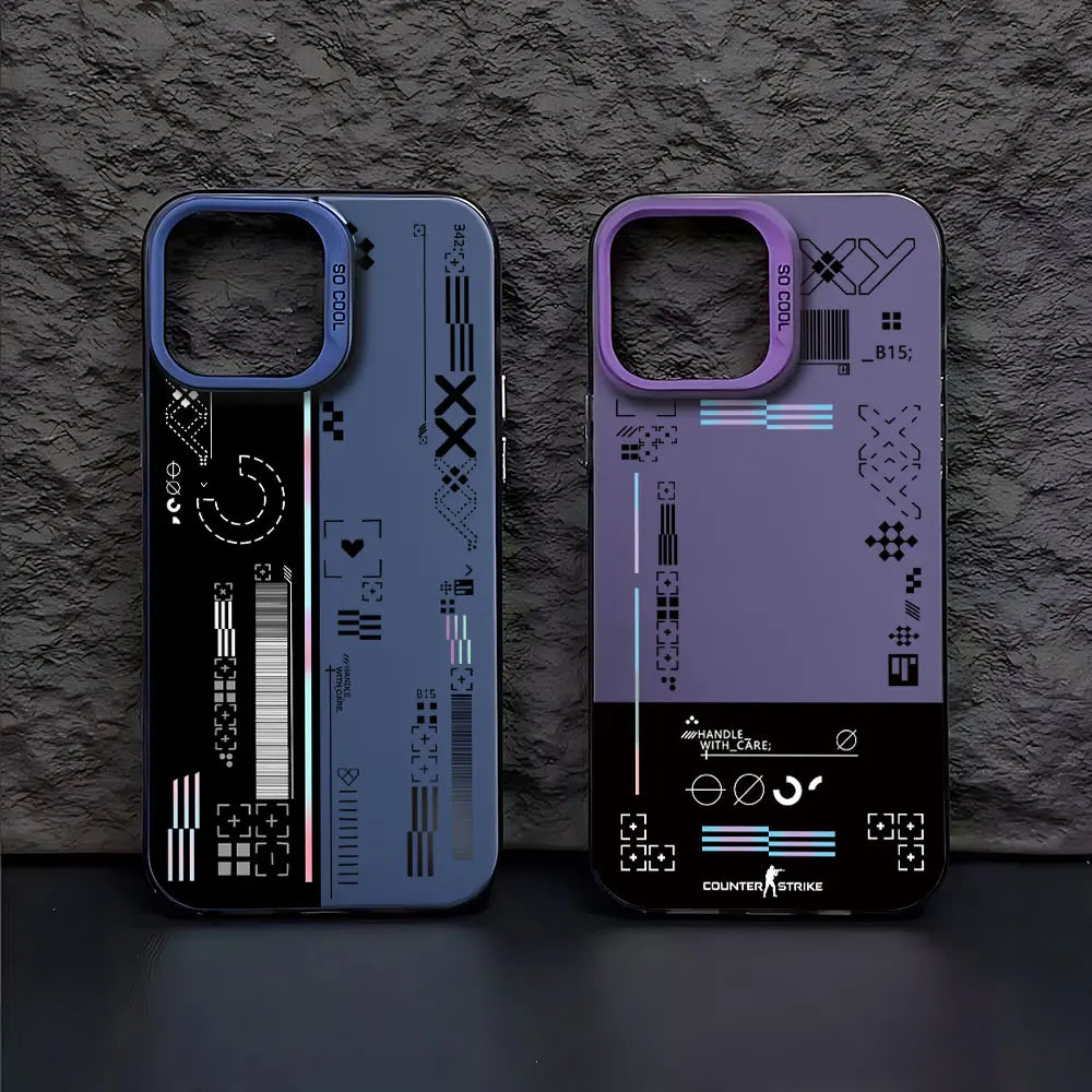 Hot Fashion Game CS Clear GO Phone Case For iPhone 16 15 14 13 12 11 Pro Max X XR XSMAX 8 7 Plus Matte Shockproof Back Cover - Caseverse