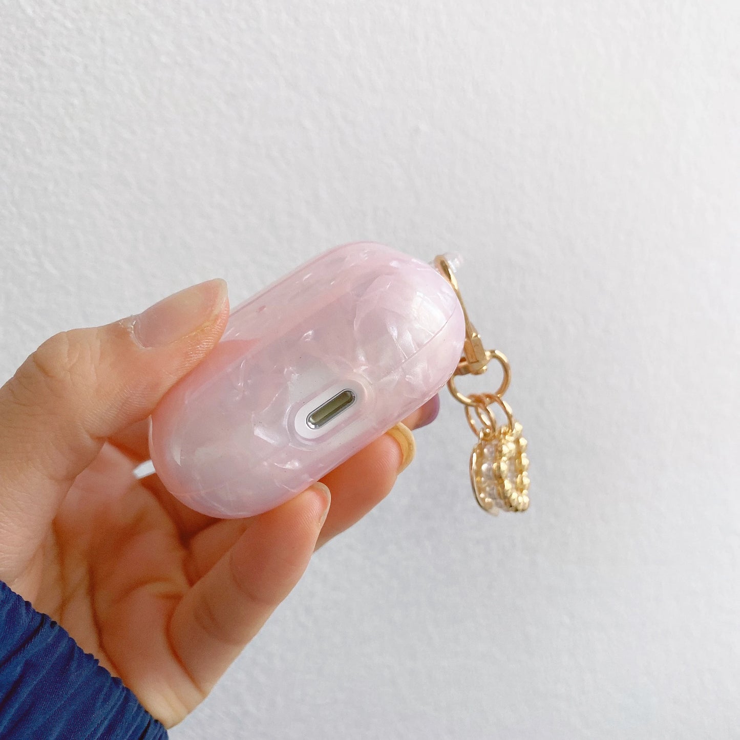 Pearl Earphone Cases For Airpods Pro 2 Leopard Pendant Headphone Protective Cover For Apple Airpod 3 Pro 2 1 3rd Generation Case