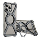Titanium Metal Phone Case for iPhone 13 15 14 16 ProMax 16 15Pro Protective Cover Bumper w/ 360° Rotation Holder Shockproof Sase