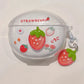 3D Flower Fruit Pattern Headphone Case For Xiaomi Redmi Buds 6 Buds 5 Pro Buds4 Active Buds 4 Lite Cover With Lovely Keychain