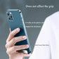 Ultra - thin Mini Metal Folding Phone Holder. Alloy, Invisible Design for Desktop Use
