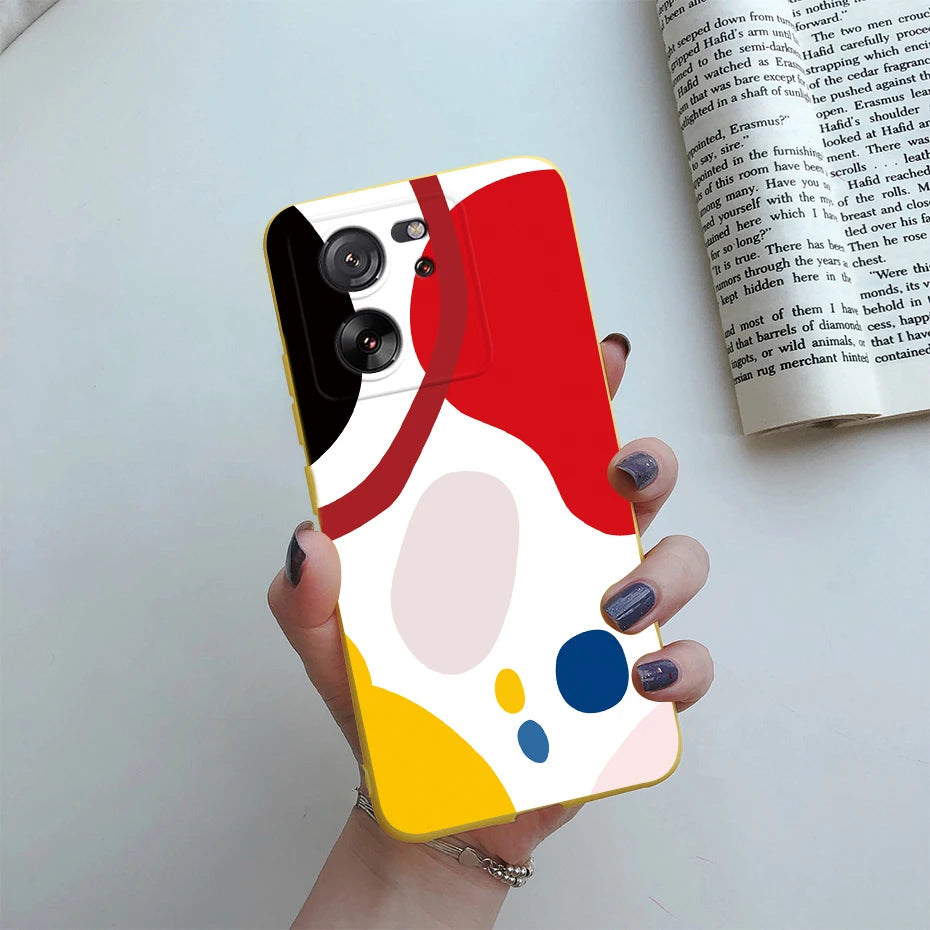 For Xiaomi 13T Pro Case Fashion Marble Astronaut Silicone Phone Cases For Xiaomi Mi 13T Mi13T 13 T Pro 5G Protection Back Cover - Caseverse