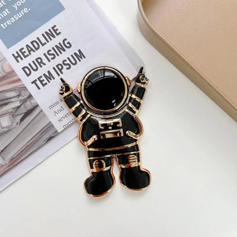 Astronaut Foldable Cartoon Finger Ring Holder Ring Bracket 3D For Cell Phone Back Sticker Bracket Support IPhone Xiaomi Samsung - Caseverse