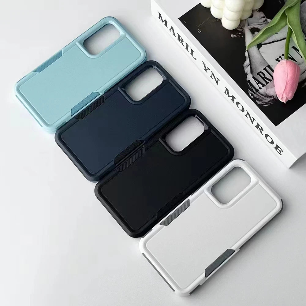New TPU/PC Case for iPhone 16e / 16 Pro Max - Military Grade Shockproof Phone Cover Hybrid Armor Dual Layer Protection Shell - Caseverse