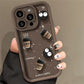 Cute Fun 3D Ball Coffee Silicone Soft Phone Case For iPhone 16 14 13 12 11 15 Pro Max XS XR 7 8 Plus SE Shockproof Matte Cover - Caseverse