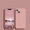 For iPhone 15 Pro Max Luxury Magsafe Magnetic Liquid Silicone Phone Case For iPhone 11 12 13 14 15 16 plus X Xr Protective Cover - Caseverse