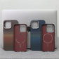 Luxury Matte Carbon Kevlar Metal Lens Magsafe Case For IPhone 16 Plus 15 14 13 12 Pro Max High Quality Business Phone Hard Cover